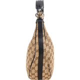 Gucci Monogram GG Canvas Interlocking G Hobo Shoulder Bag