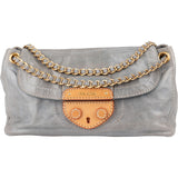 Prada Vitello Antic Leather Flap Crossbody Bag