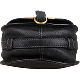 Chloé Grained Calfskin Marcie Mini Saddle Crossbody Bag