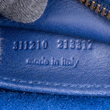 Yves Saint Laurent Blue Calfskin Cabas Chyc Handbag