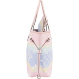 Louis Vuitton Monogram Giant Escale Rainbow Neverfull MM Shoulder Bag