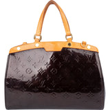 Louis Vuitton Monogram Vernis Brea MM Handbag