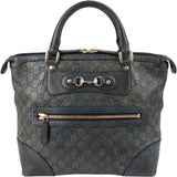 Gucci Guccissima Leather Horsebit Hobo Handbag