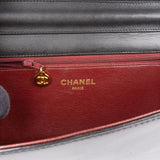 Chanel Quilted Lambskin 24K Gold Single Flap Crossbody Bag