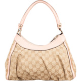 Gucci Monogram GG Canvas Abbey D-Ring Hobo Shoulder Bag