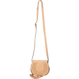 Chloé Grained Calfskin Marcie Small Saddle Crossbody Bag
