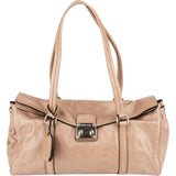 Miu Miu Vitello Lux Leather Satchel Shoulder Bag