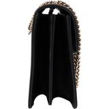 Gucci Grained Leather Interlocking GG Shoulder Crossbody Bag