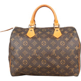 Louis Vuitton Monogram Canvas Speedy 30 Handbag