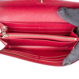 Louis Vuitton Fuchsia Epi Leather Sarah Wallet