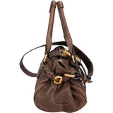 Chloé Brown Leather Paddington Shoulder Bag