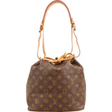 Louis Vuitton Monogram Canvas Sac Noé Petit Shoulder Bag
