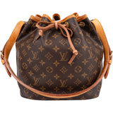 Louis Vuitton Monogram Canvas Sac Noé Petit Shoulder Bag