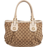 Gucci Monogram GG Canvas Tote Handbag