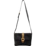 Gucci Suede Sylvie Small Crossbody Bag