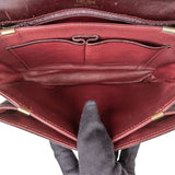 Celine Boxcalf Leather Classic Triomphe Crossbody Bag