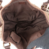 Gucci Monogram GG Canvas Abbey Shoulder Bag