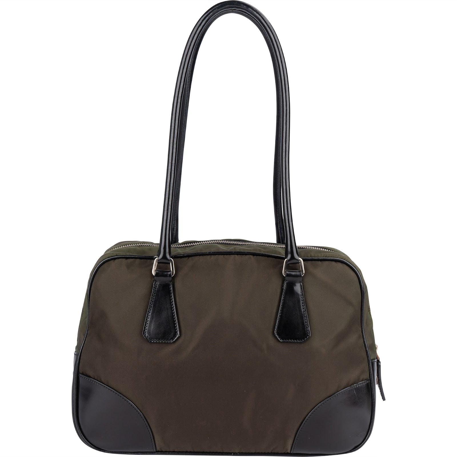 Prada Nylon Triangle Shoulder Bag - vintageandkickz