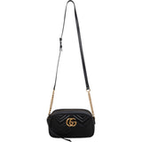Gucci Chevron Matelassé Leather GG Marmont Camera Crossbody Bag