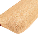 Fendi Raffia FF Buckle Baguette Shoulder Bag