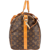 Louis Vuitton Monogram Canvas Keepall 50 Bandoulière Travel Bag