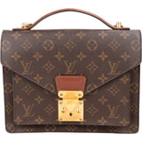 Louis Vuitton Monogram Canvas Monceau Handbag