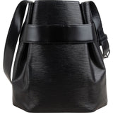 Louis Vuitton Noir Epi Leather Sac d'Epaule PM Shoulder Bag