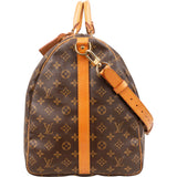 Louis Vuitton Monogram Canvas Keepall 60 Bandoulière Travel Bag