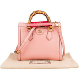 Gucci Pink Leather Diana Handbag