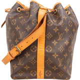 Louis Vuitton Monogram Canvas Sac Noé Petit Shoulder Bag