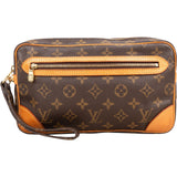 Louis Vuitton Canvas Monogram Marly Dragonne Clutch