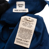 Hermès Blue Cotton Sleeveless Button Dress (FR38 / DE36)