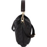 Louis Vuitton Monogram Mahina Leather Selene MM Shoulder Bag