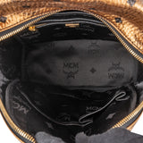 MCM Monogram Metallic Visetos Stark Studded 2 in 1 Backpack