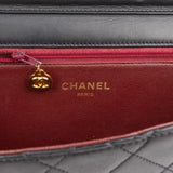 Chanel Quilted Lambskin Single Flap Shoulder Bag