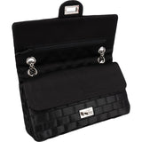Chanel Rare Sample Satin Chocolate Bar 2.55 Reissue Double Flap Crossbody Bag