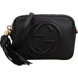 Gucci Pebbled Leather GG Soho Disco Camera Crossbody Bag