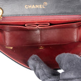 Chanel Quilted Lambskin 24K Gold Turnlock Single Flap Crossbody Bag - vintageandkickz