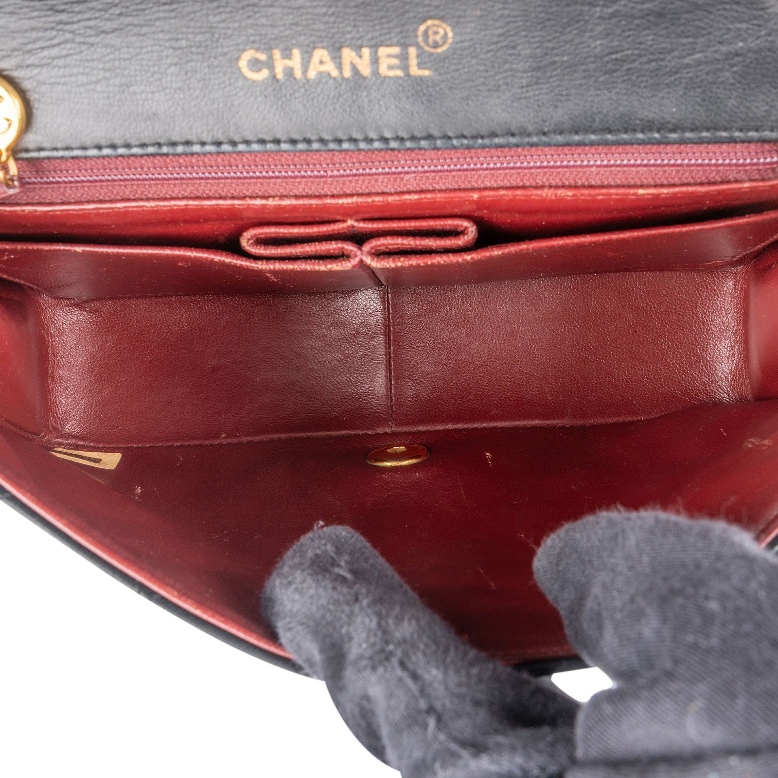 Chanel Quilted Lambskin 24K Gold Turnlock Single Flap Crossbody Bag - vintageandkickz