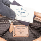 Prada Gaufre Leather Bauletto  Handbag