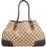 Gucci Monogram GG Canvas Princy Tote Shoulder Bag