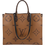 Louis Vuitton Monogram Giant Reverse OnTheGo GM Handbag