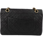 [🔄️B08 / F44] Chanel Quilted Lambskin Medium Double Flap Shoulder Bag - vintageandkickz
