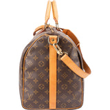 Louis Vuitton Monogram Canvas Keepall 50 Bandoulière Travel Bag