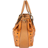 MCM Monogram Visetos Essential Drawstring Hobo Handbag