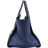 Céline Blue Leather Phantom Handbag