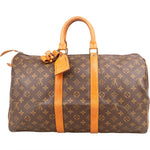 Louis Vuitton Monogram Canvas Keepall 45 Travel Bag - vintageandkickz