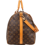 Louis Vuitton Monogram Canvas Keepall 55 Bandoulière Travel Bag