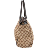Gucci Monogram GG Canvas Abbey D-Ring Tote Shoulder Bag