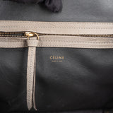 Celine Croc Optic Suede and Leather Phantomm Handbag